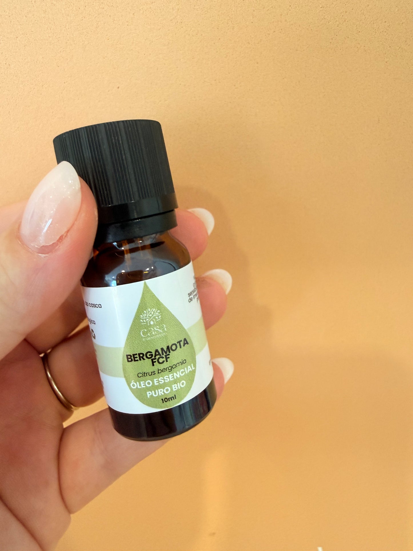 Óleo Essencial de Bergamota FCF 10 ml (Citrus bergamia) Casa d'Aromaterapia