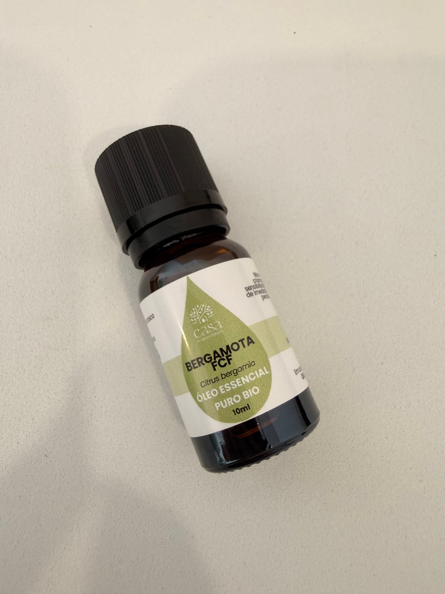 Óleo Essencial de Bergamota FCF 10 ml (Citrus bergamia) Casa d'Aromaterapia