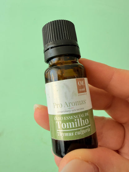 Óleo Essencial Tomilho BIO 100% Português – ProAromas (Validade 11/26)