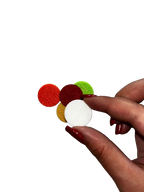 10 colored disks for the car diffuser