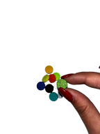 10 discos coloridos para pulseira (10mm)