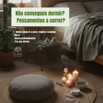 Óleo Essencial Vetiver | Vetiveria zizanoides | 5ml