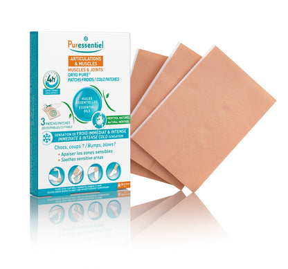 Articulações & Músculos Cryo Pure Pensos Frios – 3 Unidades .