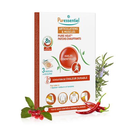 Articulações & Músculos Pensos Térmicos PureHeat – 3 Pensos