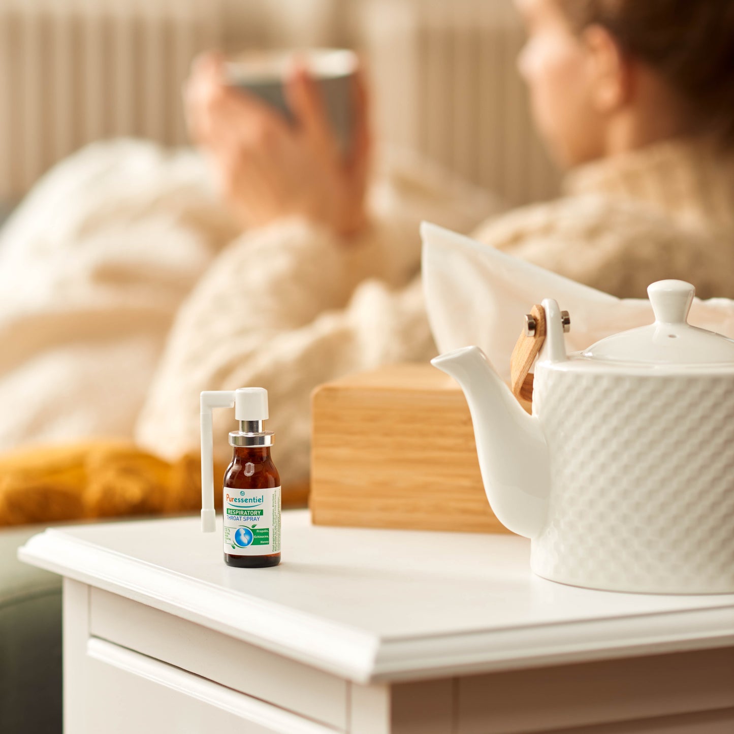 Respiratório Spray para a Garganta 15ml.