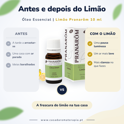 Óleo Essencial de Limão | Citrus limon | BIO | 10ml | Pranarôm
