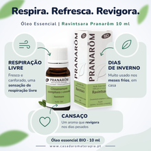 Óleo Essencial de Ravintsara | Cinnamomum camphora | qt. Cineol | BIO | 10ml | Pranarôm