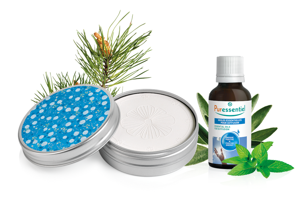 Difusor de Cerâmica + Mistura Energia Positiva 10ml