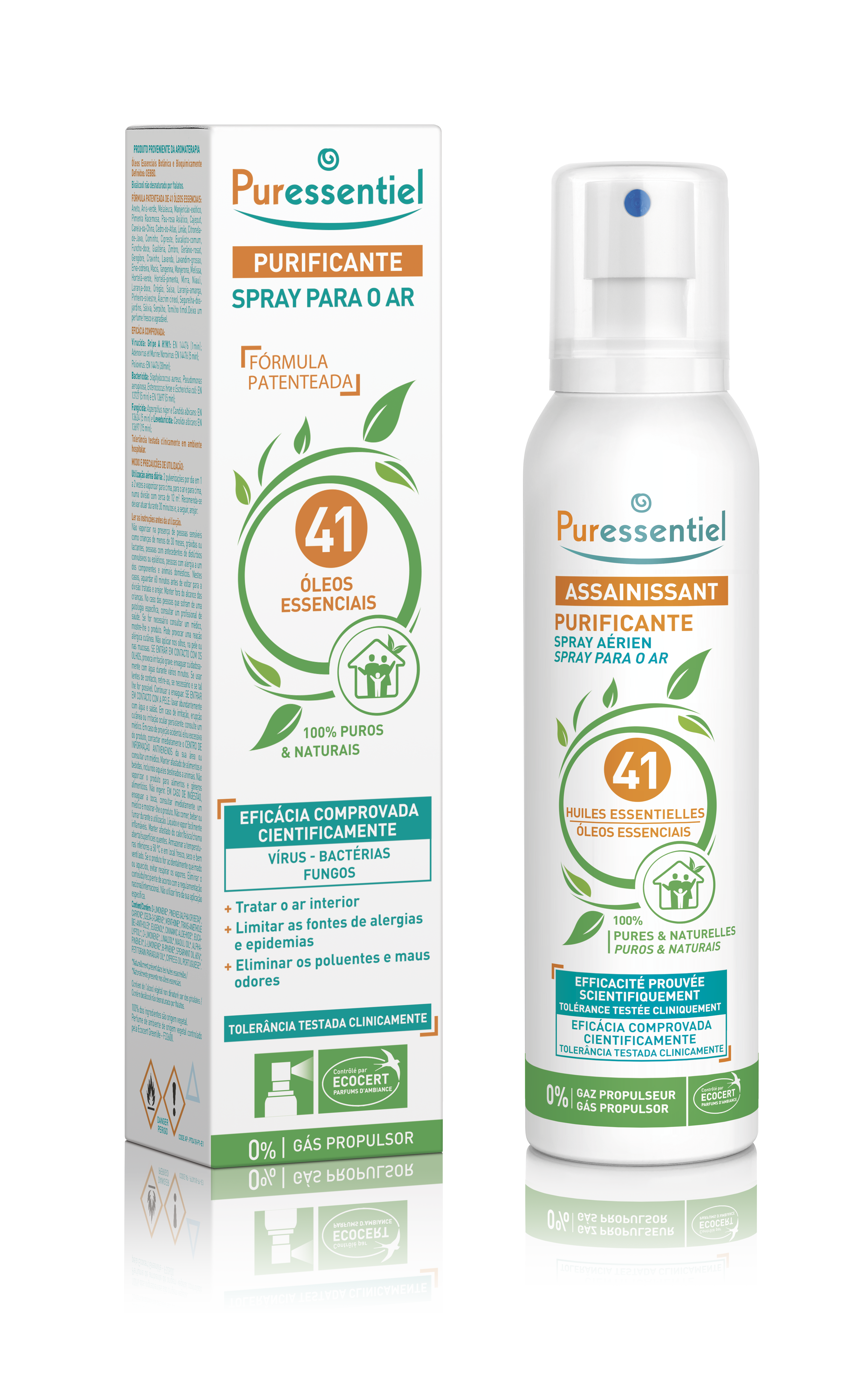 Purificante Spray para o Ar -  200ml