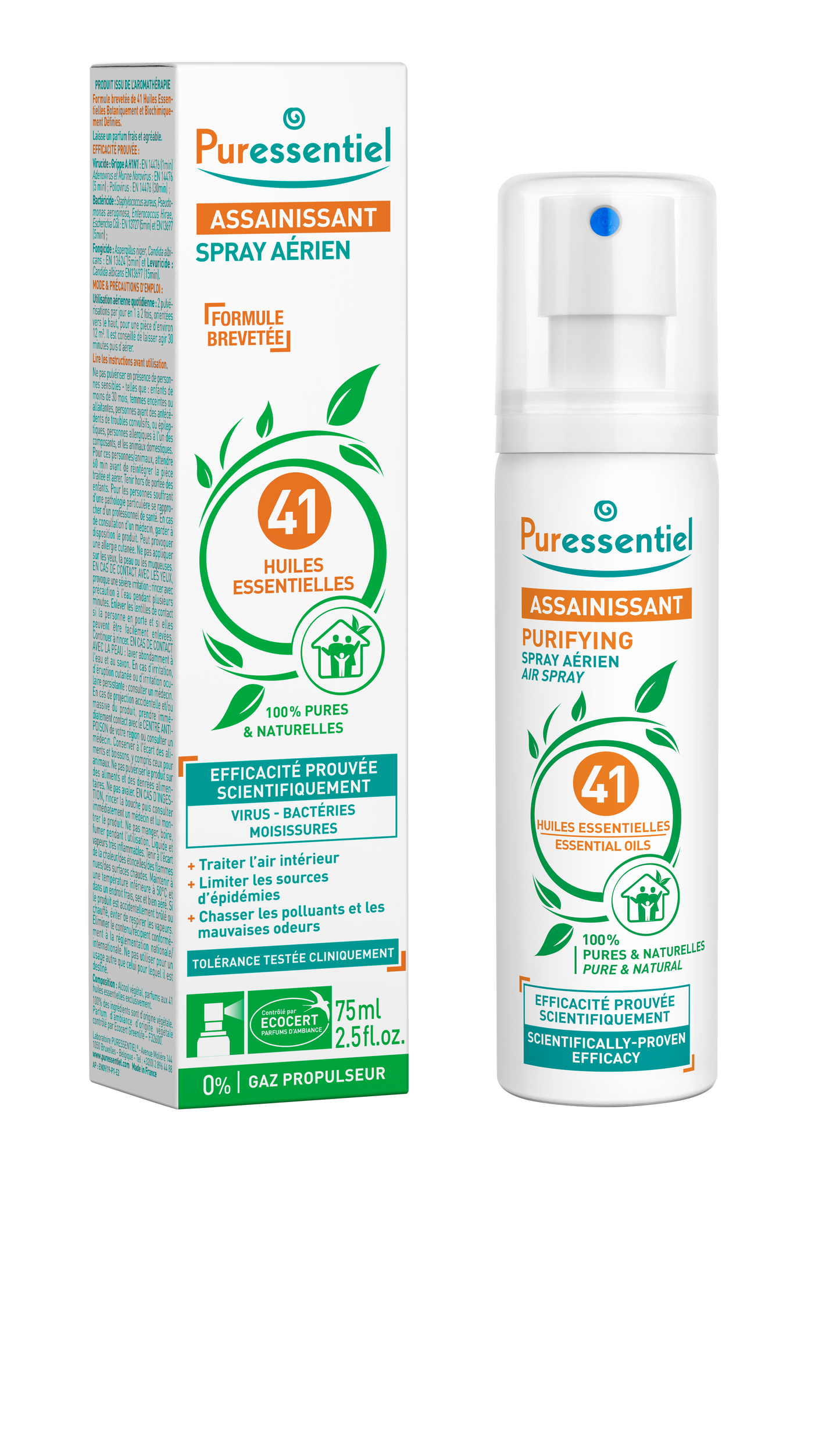 Purificante Spray para o Ar - 75ml