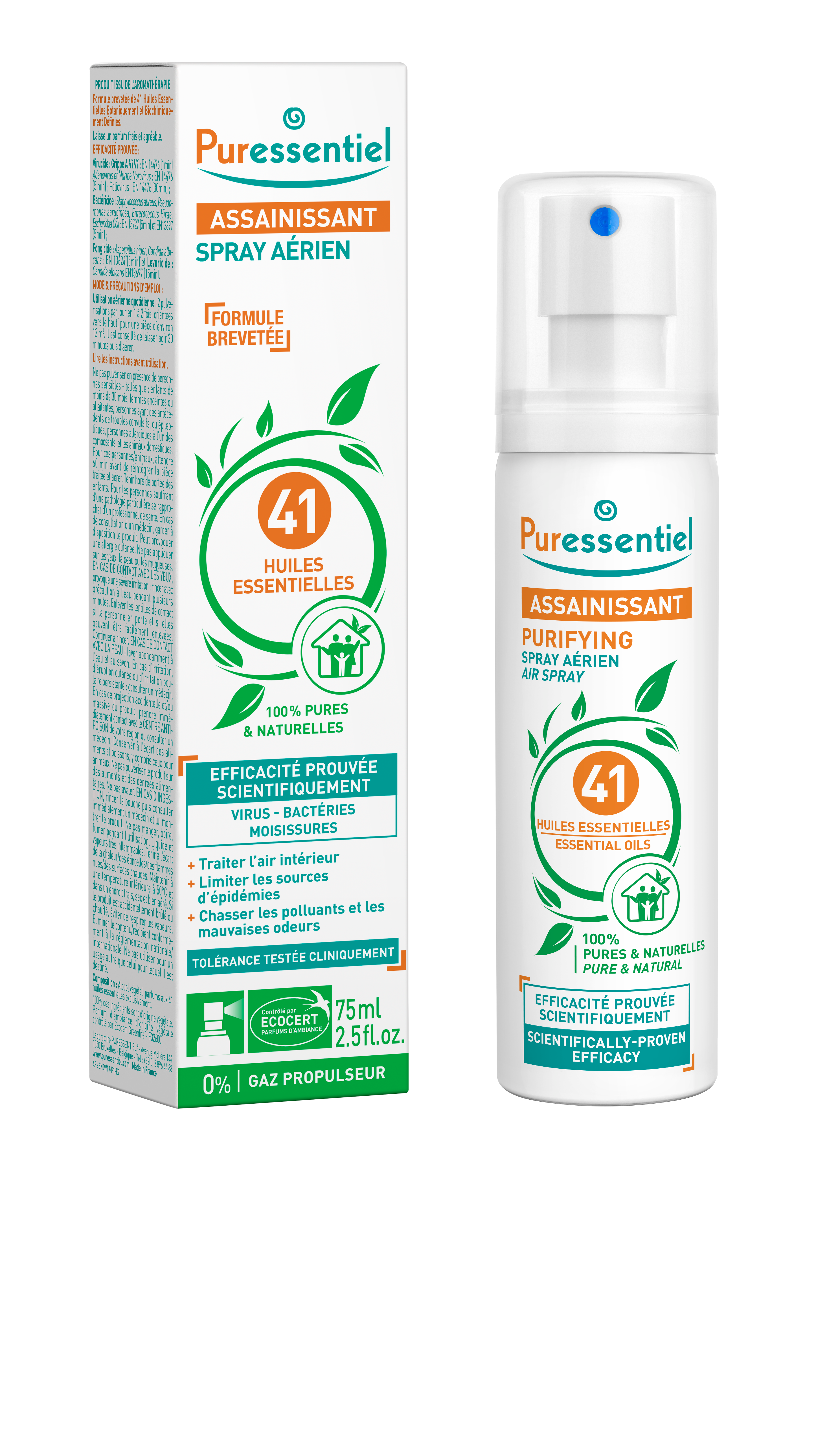 Purificante Spray para o Ar - 75ml