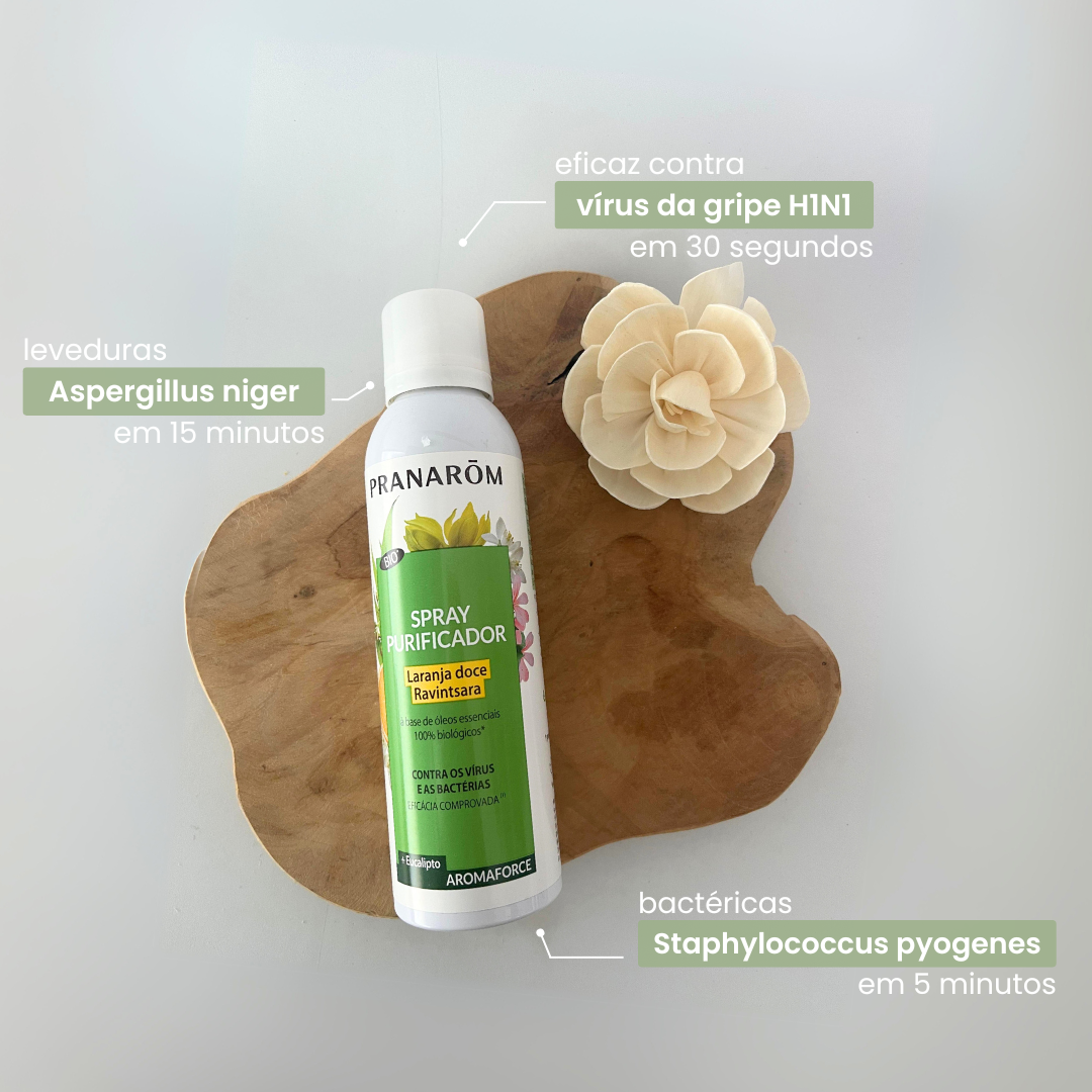 Spray Purifiant Orange Douce et Ravintsara 150ml (bio) 