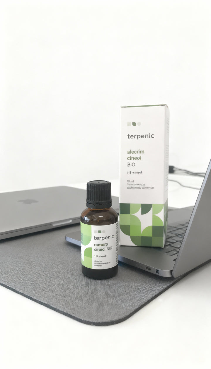 Óleo Essencial Alecrim bio | Rosmarinus officinalis qt.cineol