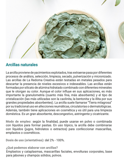 Argila vermelha 500gr %