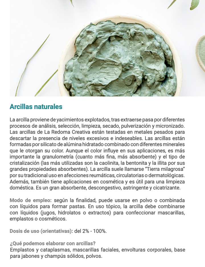 Argila branca 200g