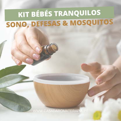 Pack Bébé Tranquilo (difusor + 3 óleos para bebes)