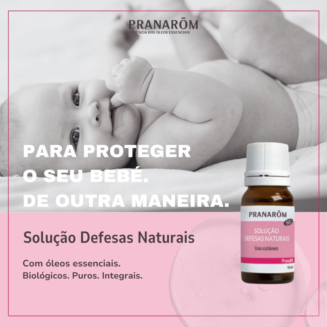 Solução Natural Bébé 10ml 🌿bio | Defesas Naturais