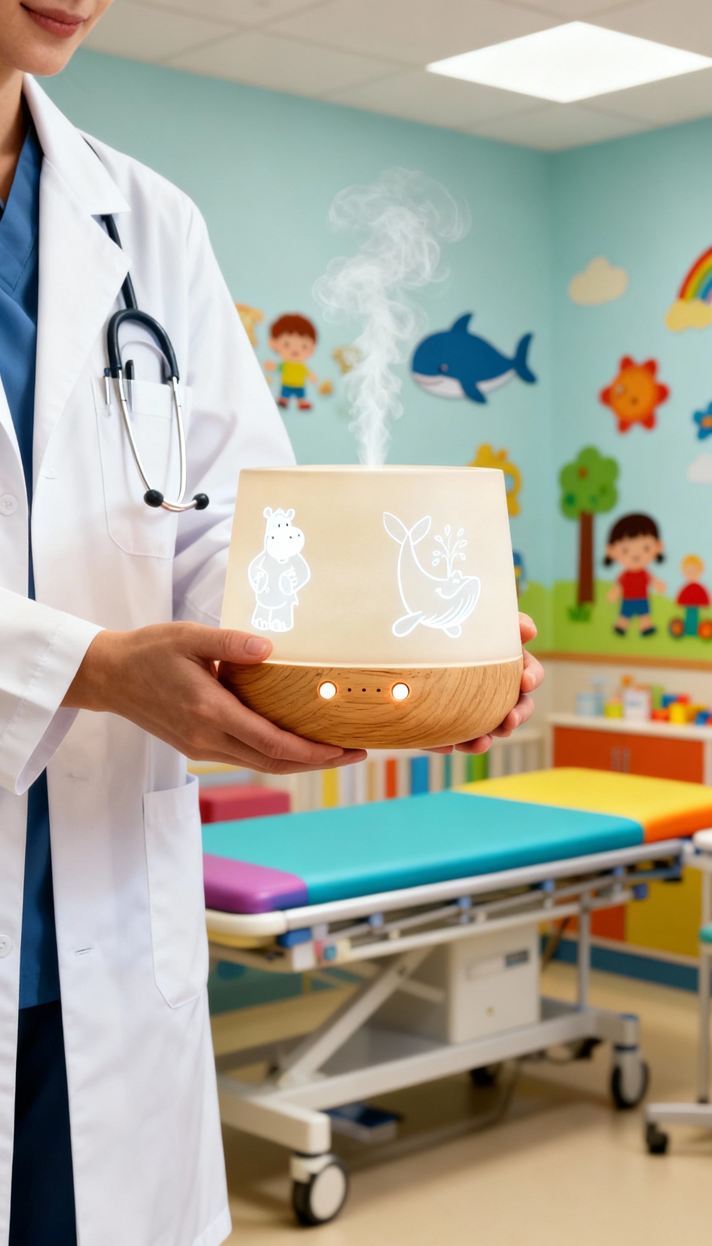 Difusor Ultrassónico para Óleos Essenciais | DOUDOU INFANTIL