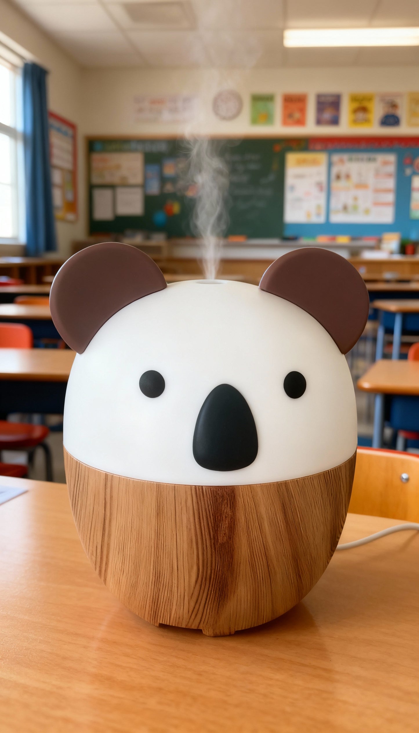 Difusor Ultrassónico para Óleos Essenciais | Infantil Panda Woofie