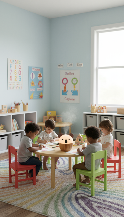 Difusor Ultrassónico para Óleos Essenciais | Infantil Panda Woofie