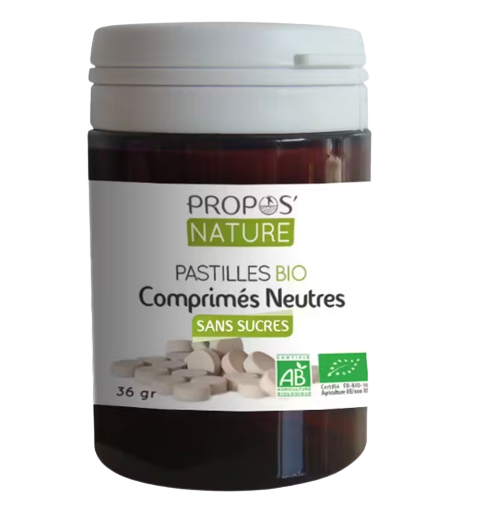 Comprimidos Neutros 🌿bio | 60 unid.