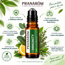 Roll-on Aromaboost Immunity - Pranarôm 8 ml (Óleos Essenciais Bio)