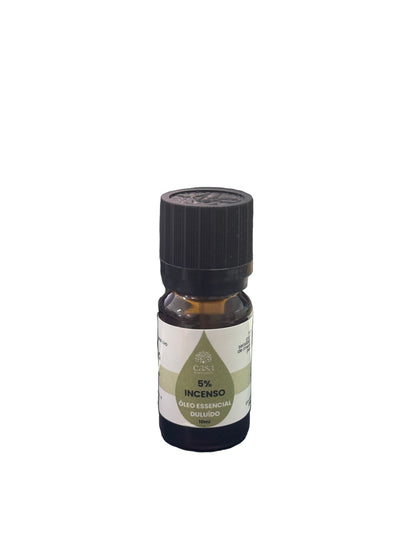 Óleo Essencial Incenso | Boswellia Carterii | Diluído 5% | 10ml