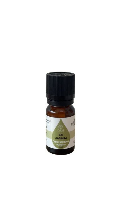 Óleo Essencial Jasmim | Jasminum Officinale | Diluído 5% | 10ml