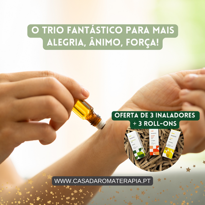 Pack 3 Cítricos (Limão + Bergamota + Laranja)