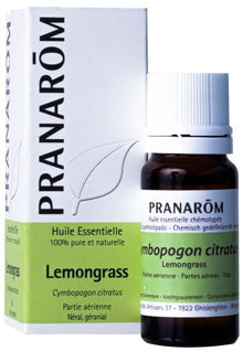 Óleo Essencial Lemongrass Pranarôm 10ml – Energia, Purificação e Frescura Natural ***
