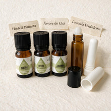 Trio Essencial | Lavanda, Hortelã-Pimenta e Árvore do Chá | BIO 10ml | Casa d'Aromaterapia