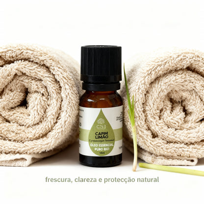 Óleo Essencial Capim-limão | Cymbopogon Citratus | 10ml