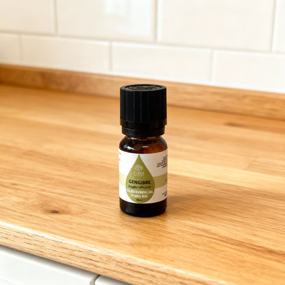 Óleo Essencial Gengibre | Zingiber Officinale| 10ml