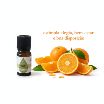 Óleo Essencial Laranja Doce | Citrus Aurantium Dulcis | 10ml