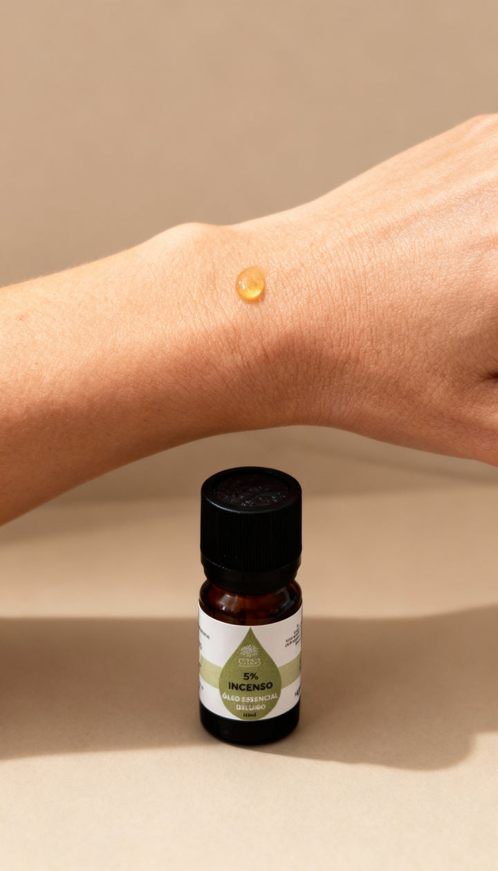 Óleo Essencial Incenso | Boswellia Carterii | Diluído 5% | 10ml