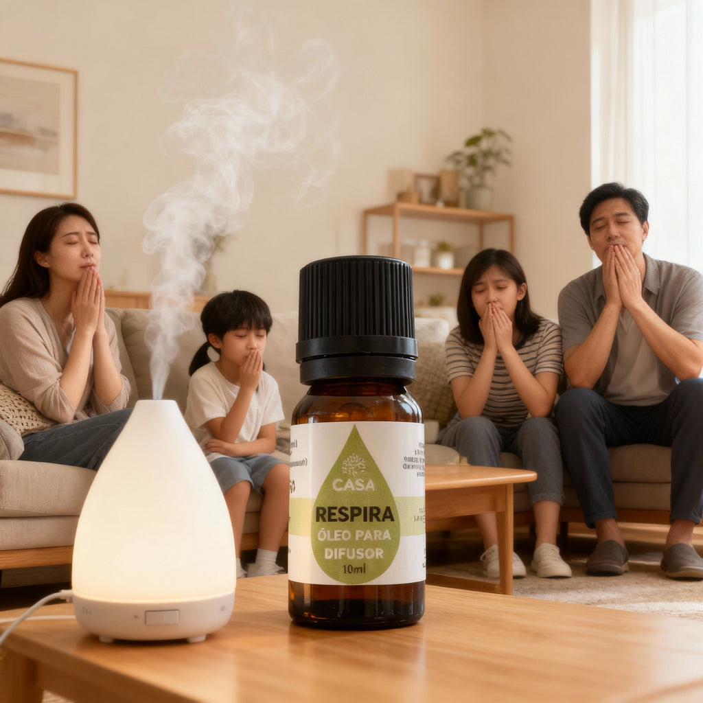 Óleos essenciais para difusor 10ml | Respira bem