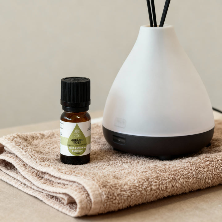 Óleo Essencial Gerânio | Pelargonium Graveolens | 10ml