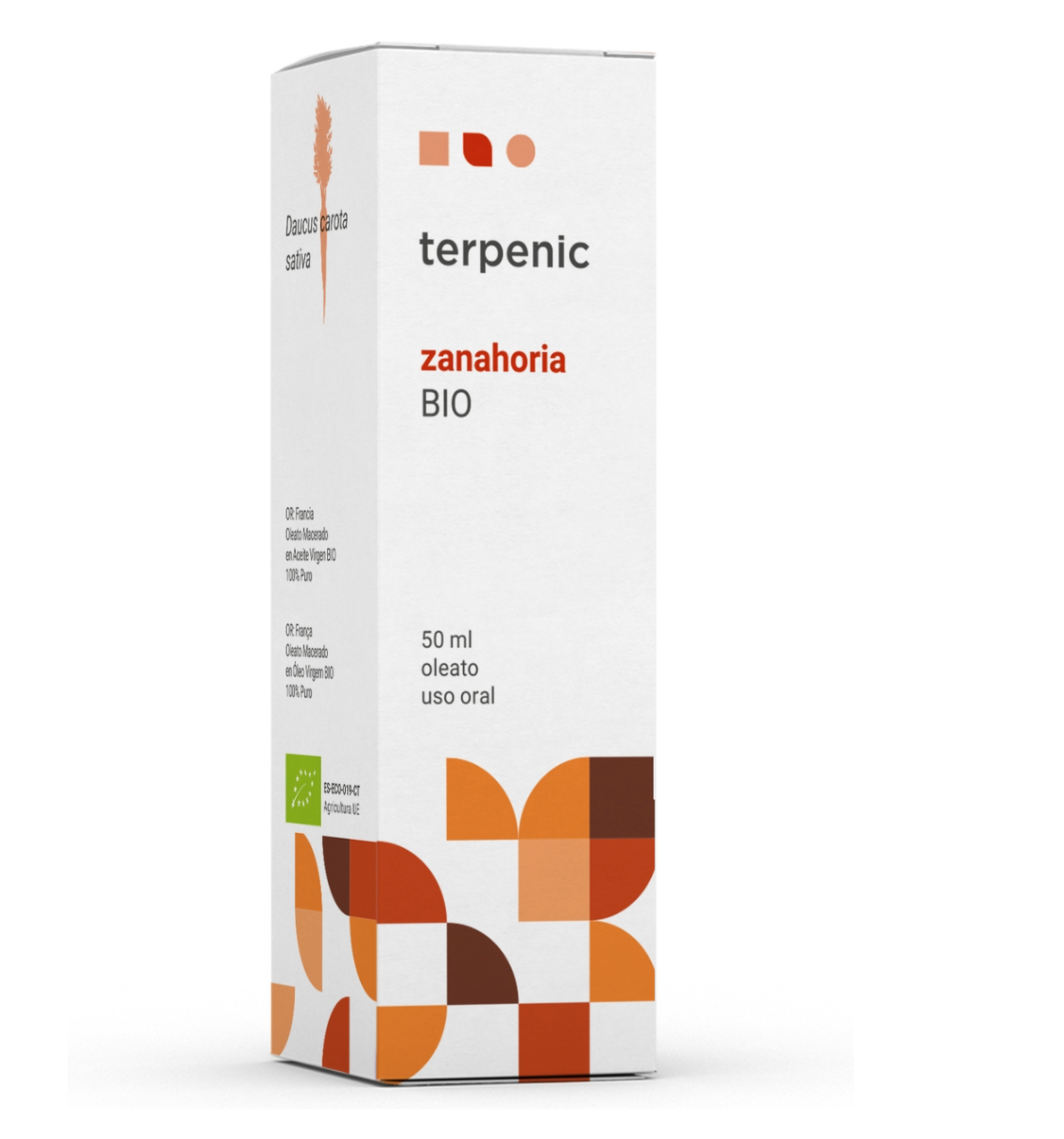 Óleo Vegetal Macerado de Cenoura Bio 50 ml (Daucus carota) Terpenic