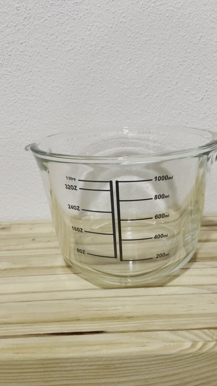 Copo Graduado 1000ml (vidro)