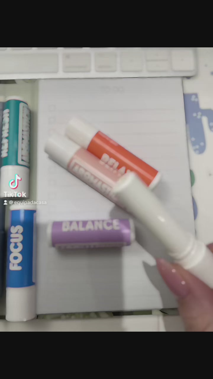 Inalador com óleos essenciais bio | pronto a usar