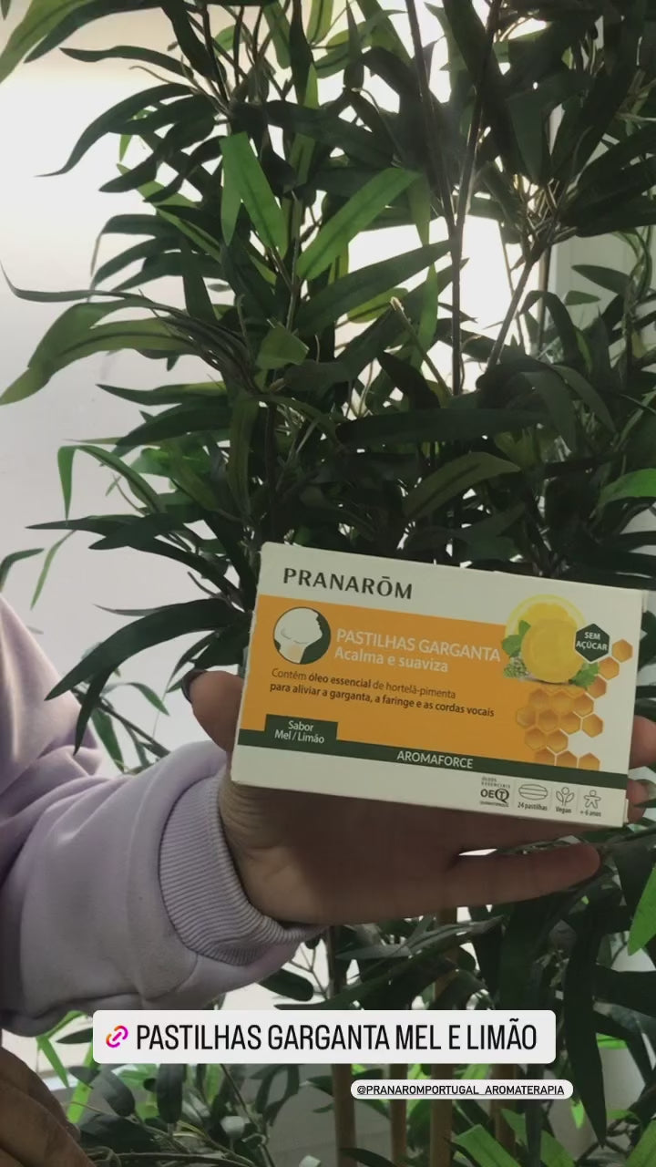 Pastilhas Garganta Limão + Mel