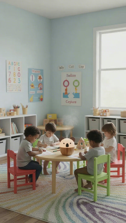 Difusor Ultrassónico para Óleos Essenciais | Infantil Panda Woofie