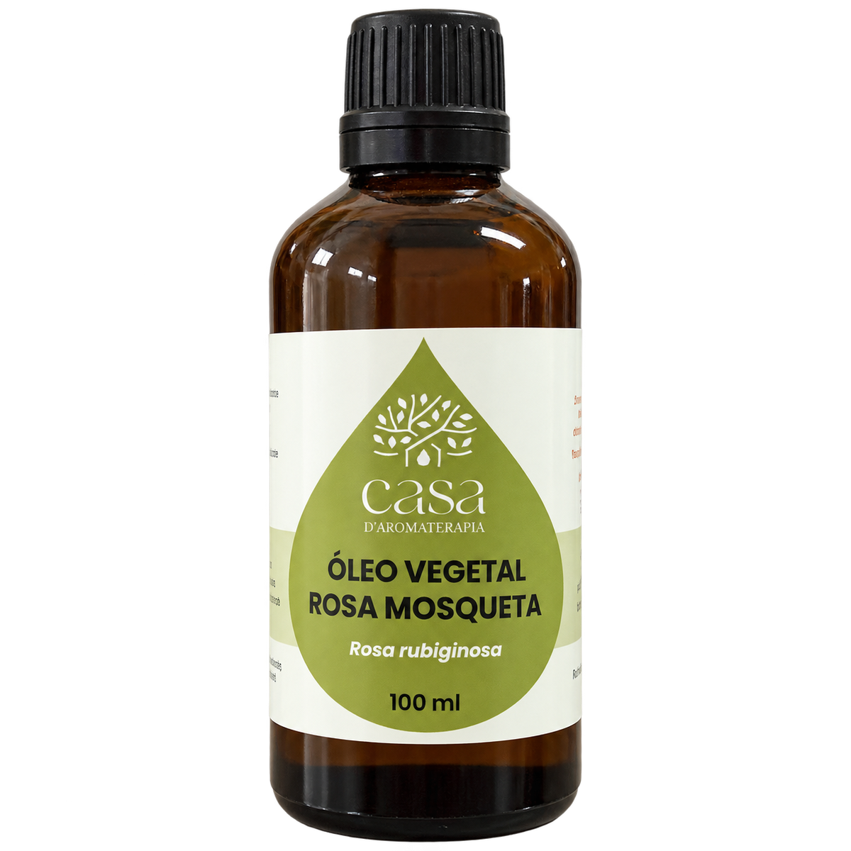 Óleo Vegetal de Rosa Mosqueta | Rosa rubiginosa | 100ml Casa d'Aromaterapia