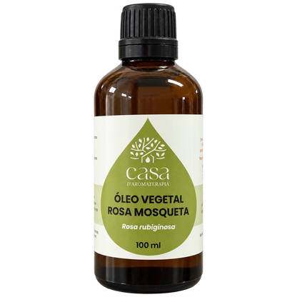 Óleo Vegetal de Rosa Mosqueta | Rosa rubiginosa | 100ml Casa d'Aromaterapia