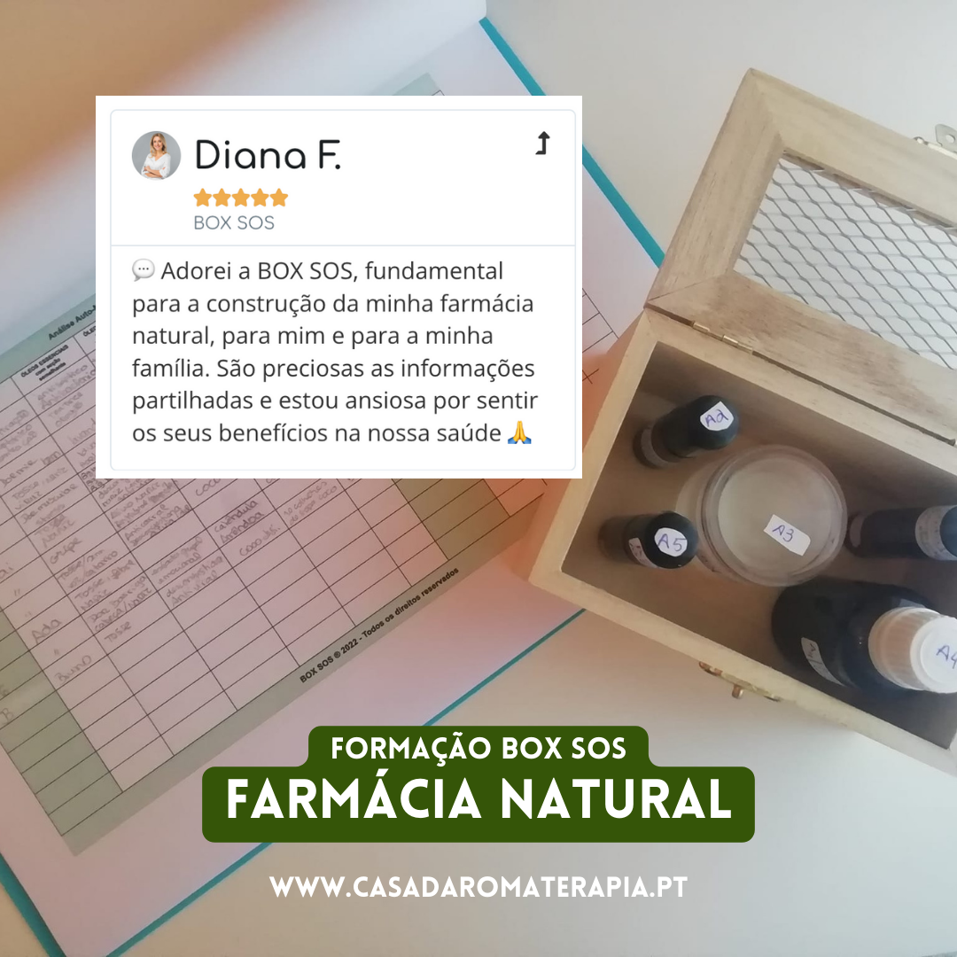 Pack BOX SOS (3 óleos + caixa + formação)