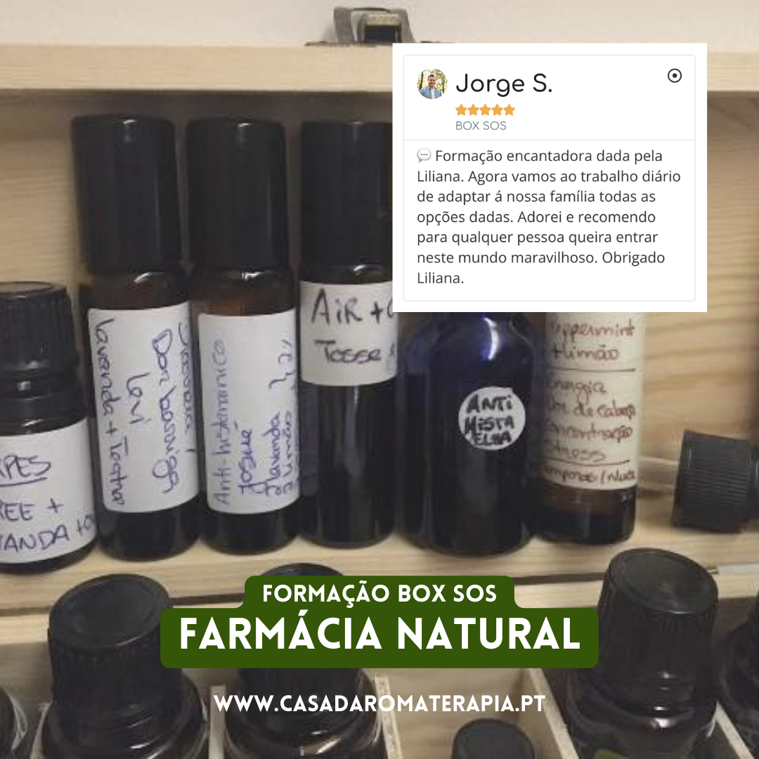 Pack BOX SOS (3 óleos + caixa + formação)
