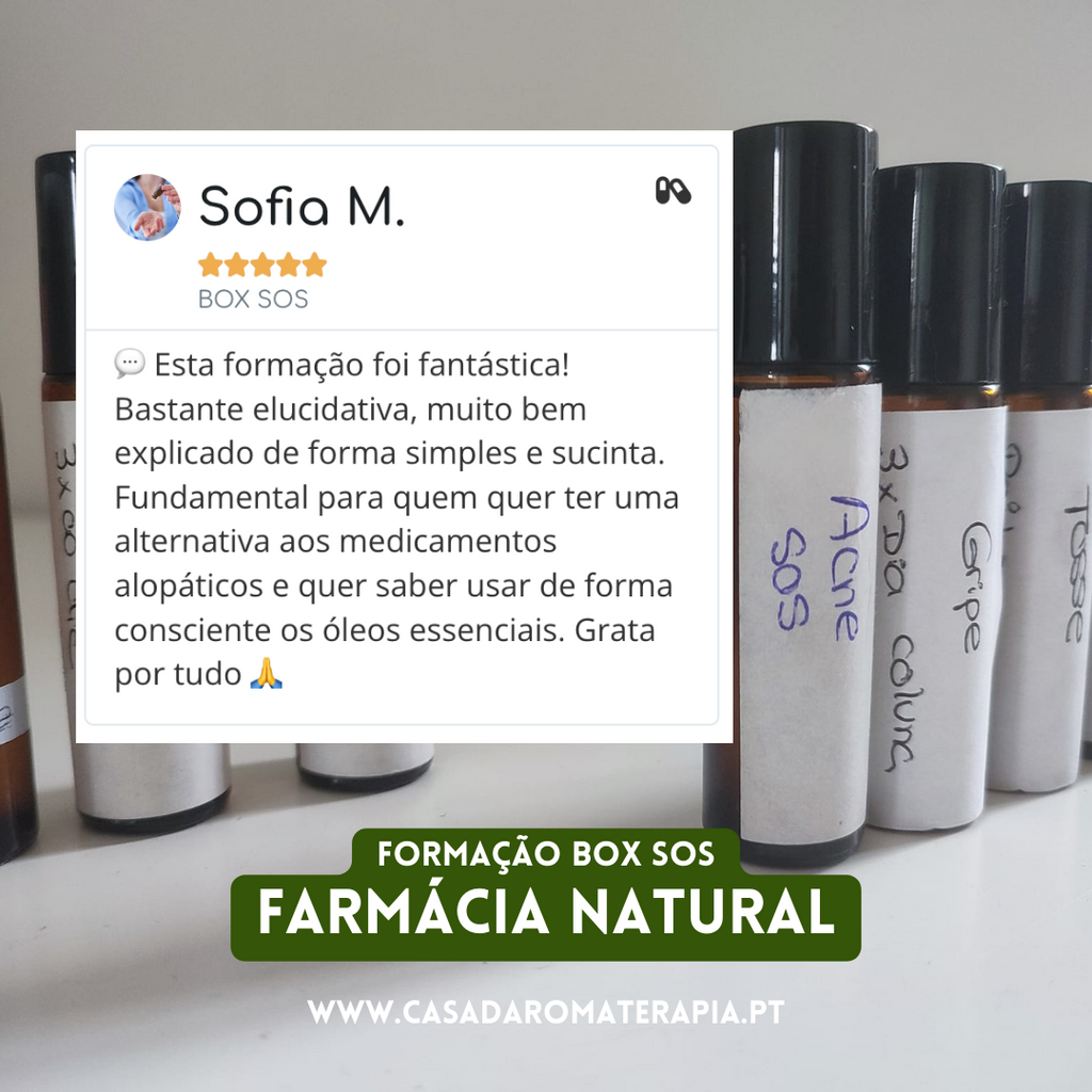 Pack BOX SOS (3 óleos + caixa + formação)