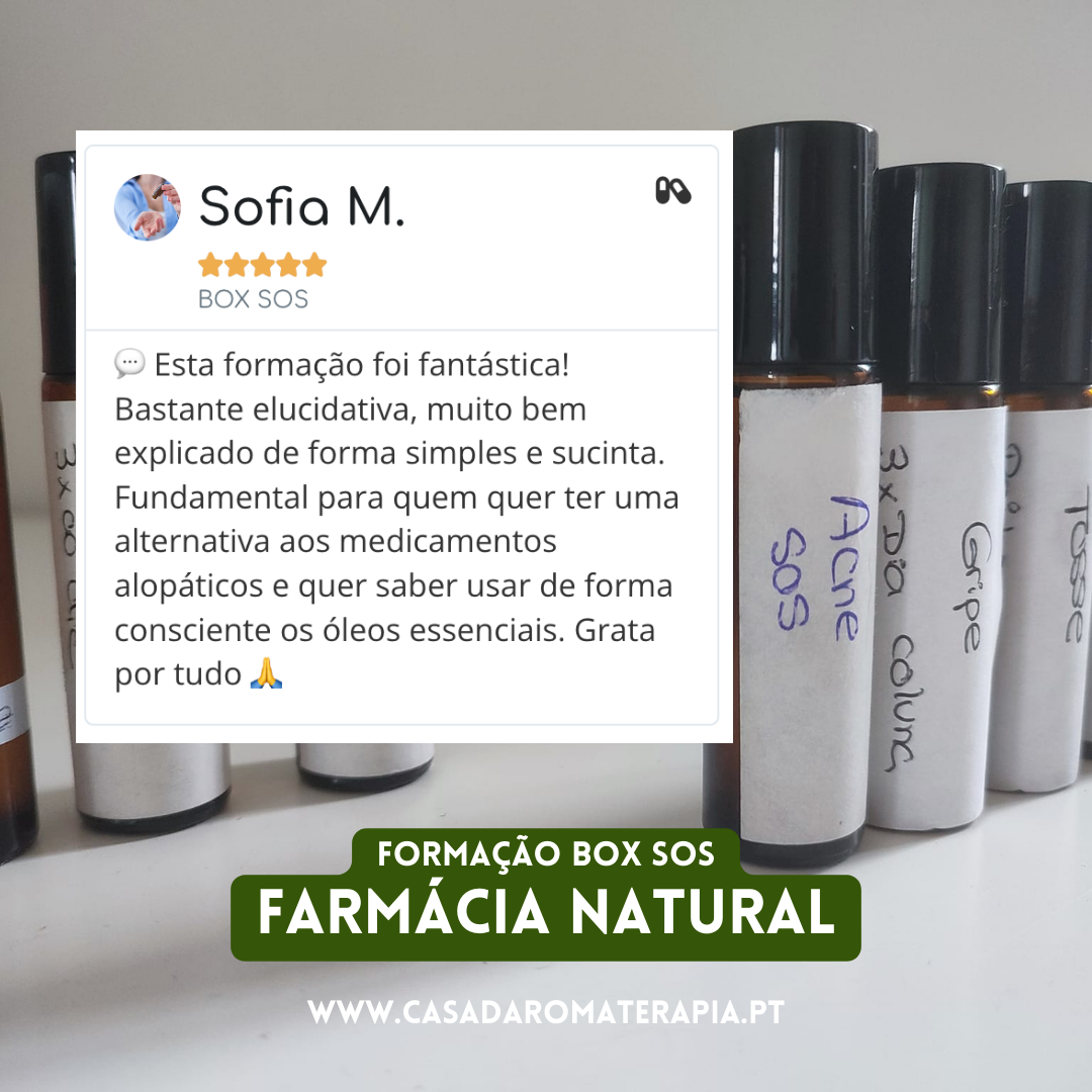 Pack BOX SOS (3 óleos + caixa + formação)