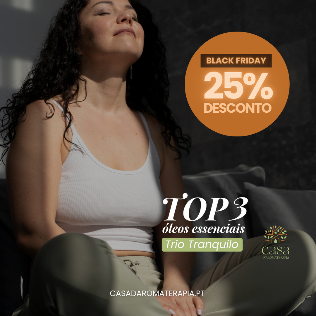 Top 3 Óleos Essenciais: Trio Tranquilo