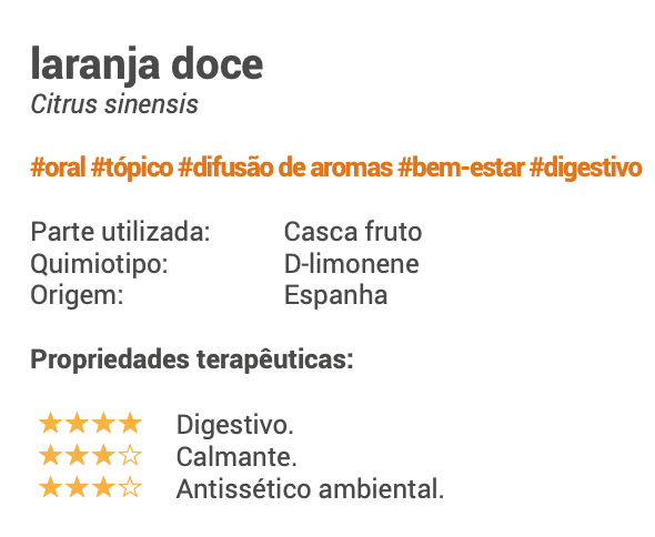 Orange Essential Oil (bio), Citrus sinensis 